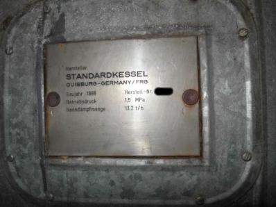 Used Steam boiler Standardkessel Köthen Condorkessel HD 01.09 / Elco Klöckner EK - Foto 19