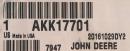 Manometer AKK17701 - John Deere Parts