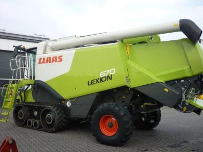 Combine harvester CLAAS Lexion 670 TT, 2010 used, Emsbueren - Foto 3