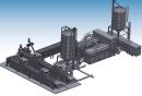 MOPS - modular granulation system. drying, granulator, heater