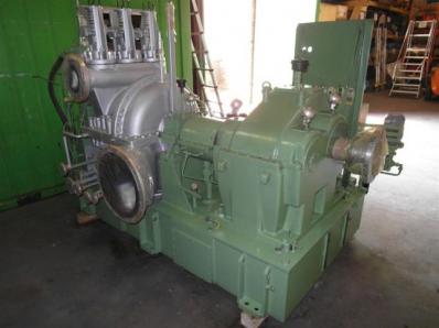 Used Steam turbine Nadrowski B5S-5+GVS einkränzig / Generator Leroy Somer - Foto 4