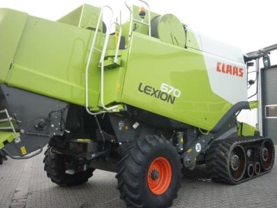 Combine harvester CLAAS Lexion 670 TT, 2010 used, Emsbueren - Foto 4