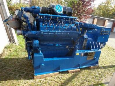 Gas cogeneration system / Combined Heat and Power (CHP), Engine: DEUTZ MWM TBG616V12 / Newage Stamford 600 KVA - Foto 1