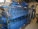 Gas Blockheizkraftwerk BHKW, Motor Deutz MWM TCG 2020V20 / Marelli 2850 KVA