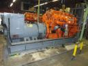 Gas cogeneration system / Combined Heat and Power (CHP), Engine: Waukesha L7042G / Leroy Somer LS AK 50 VL10 6-P