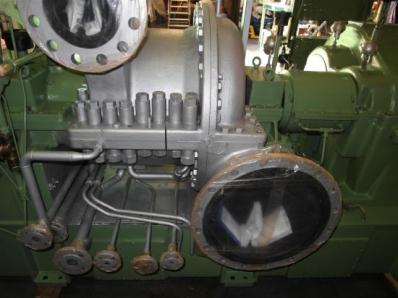 Used Steam turbine Nadrowski B5S-5+GVS einkränzig / Generator Leroy Somer - Foto 13