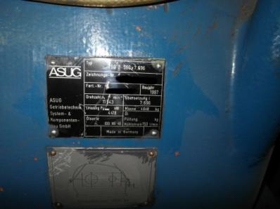 Used Condensing steam turbine Siemens AFA 6 Da / Leroy Somer LSA 56 BL7-4P, 1997 - Foto 19