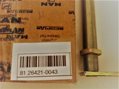 WIPER PIVOT-SHAFT ASSEMBLY 81264210043, 81.26421-0043 - MAN Parts - Foto 3