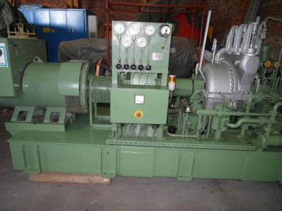 Used Condensing steam turbine Nadrowski, Dresser-Rand B5S-2+G4 / Leroy Somer - Foto 8