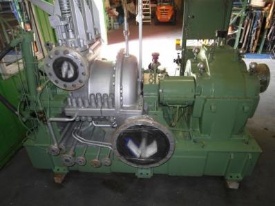 Used Steam turbine Nadrowski B5S-5+GVS einkränzig / Generator Leroy Somer - Foto 3