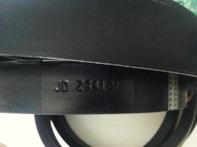 Belt Z34121 suitable for JOHN DEERE Parts - Foto 2