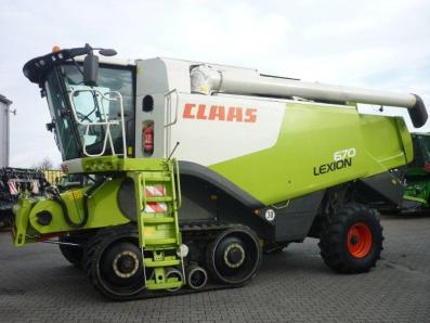 Combine harvester CLAAS Lexion 670 TT, 2010 used, Emsbueren - Foto 1